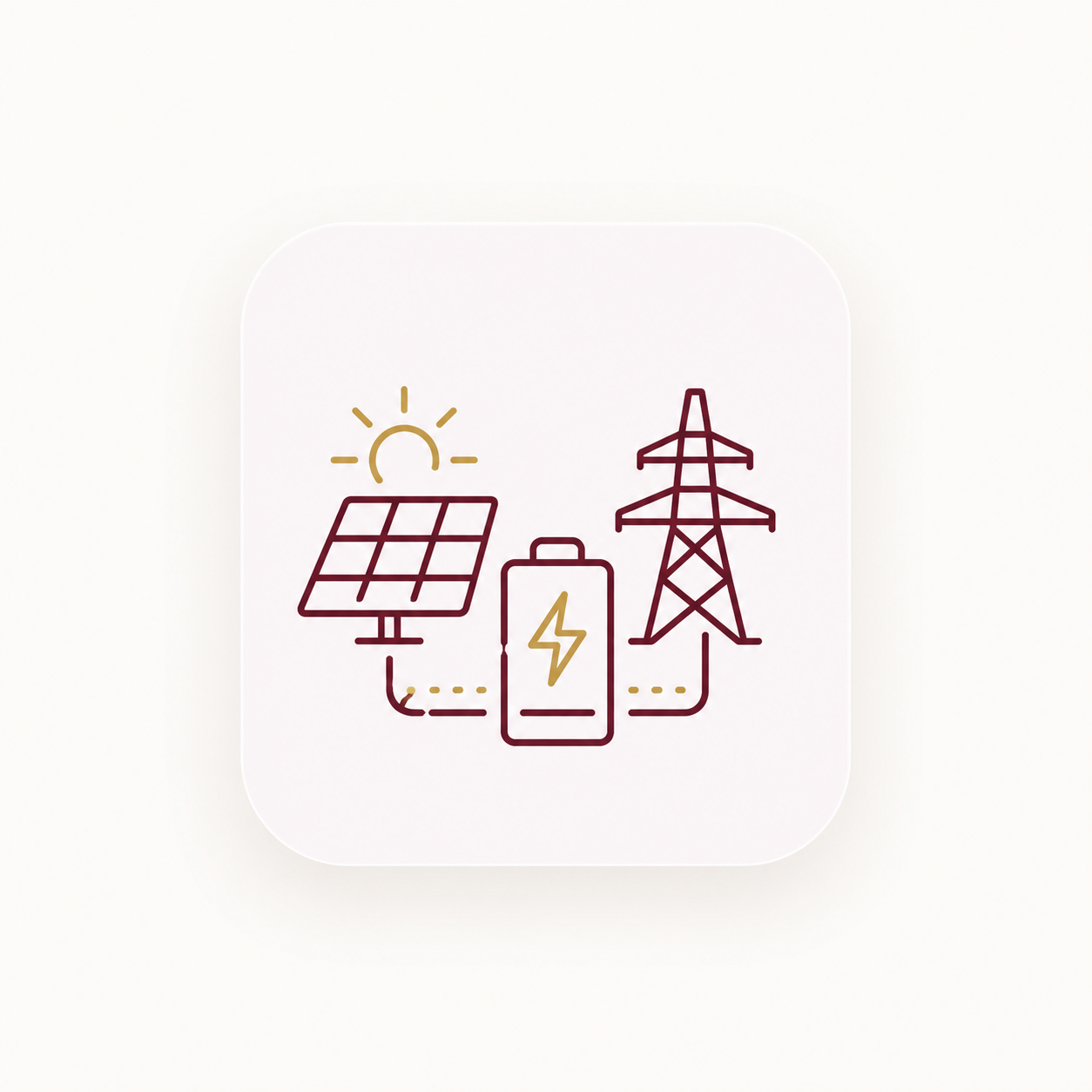 Energy sector icon