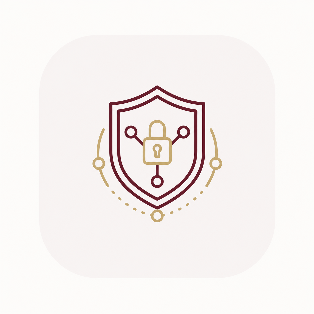 Security sector icon
